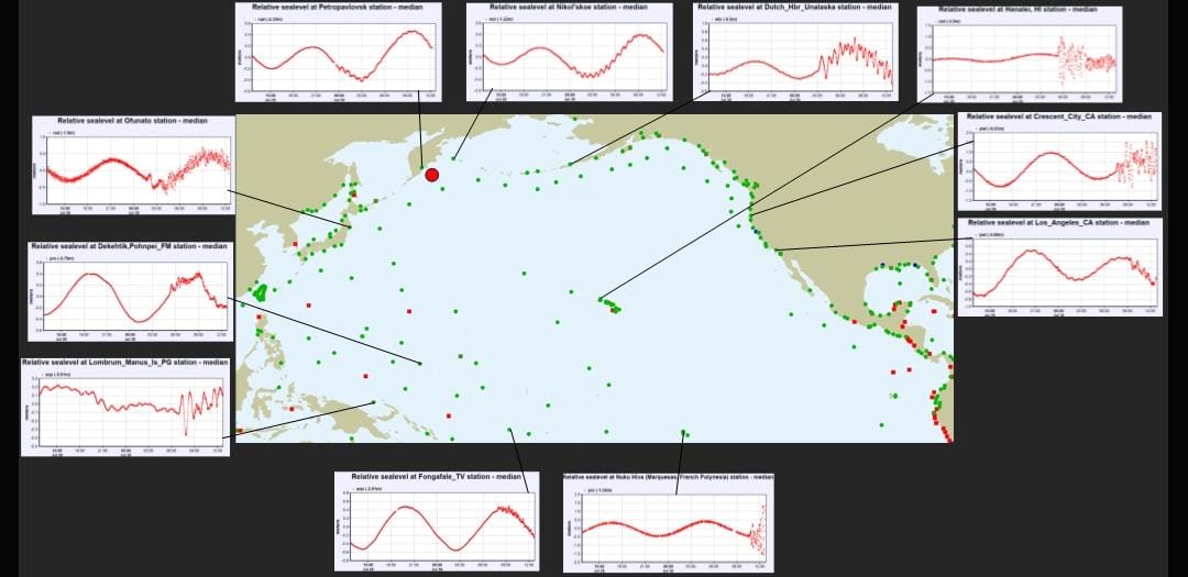 تأثيرات زلزال جزيرة كامتشاتكا