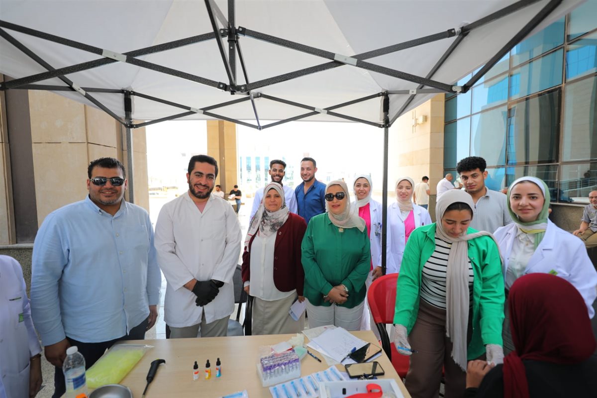 اليوم الصحي بجامعة الجلالة