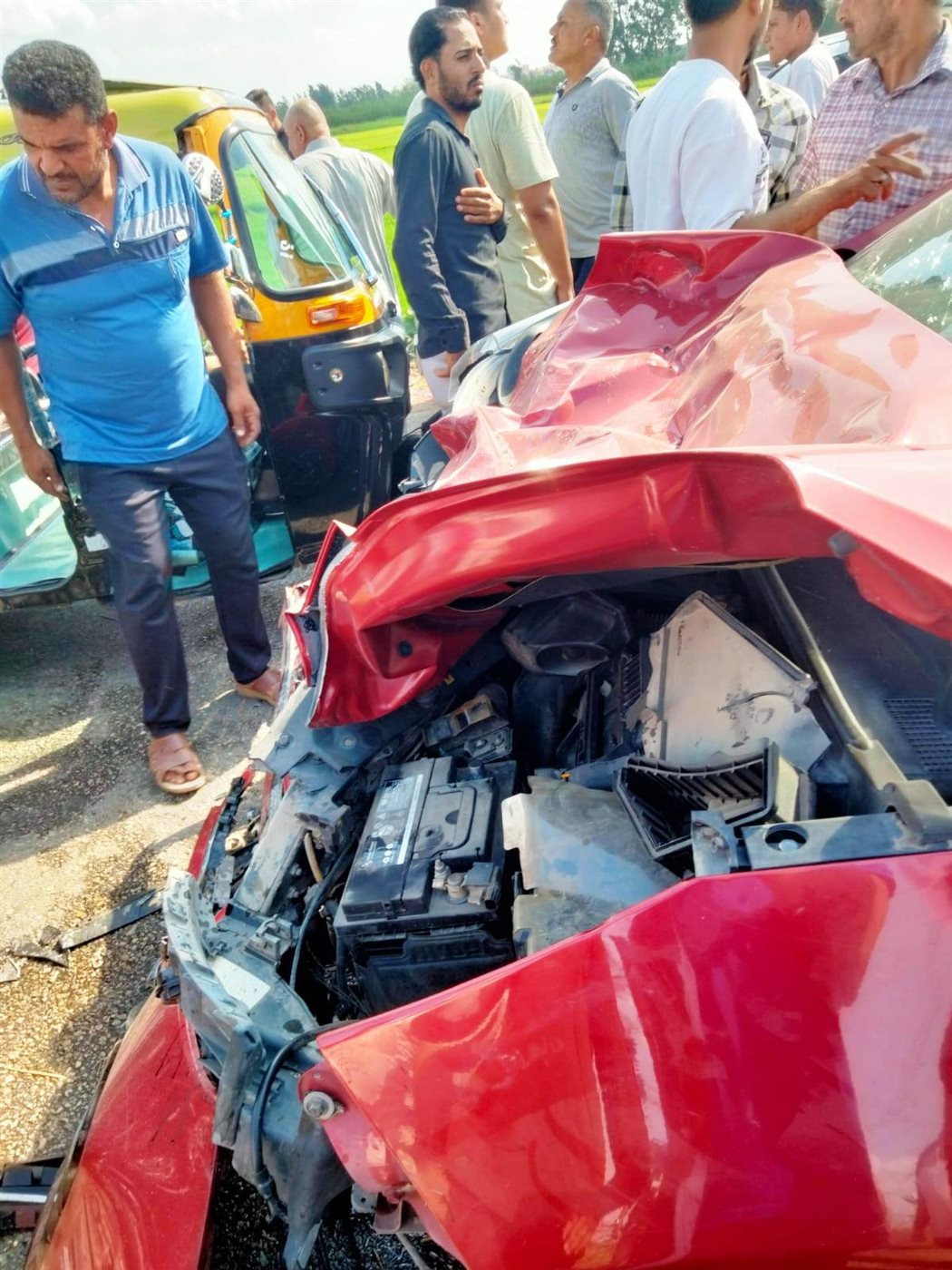 مصرع عروس ووالدتها بكفر الشيخ