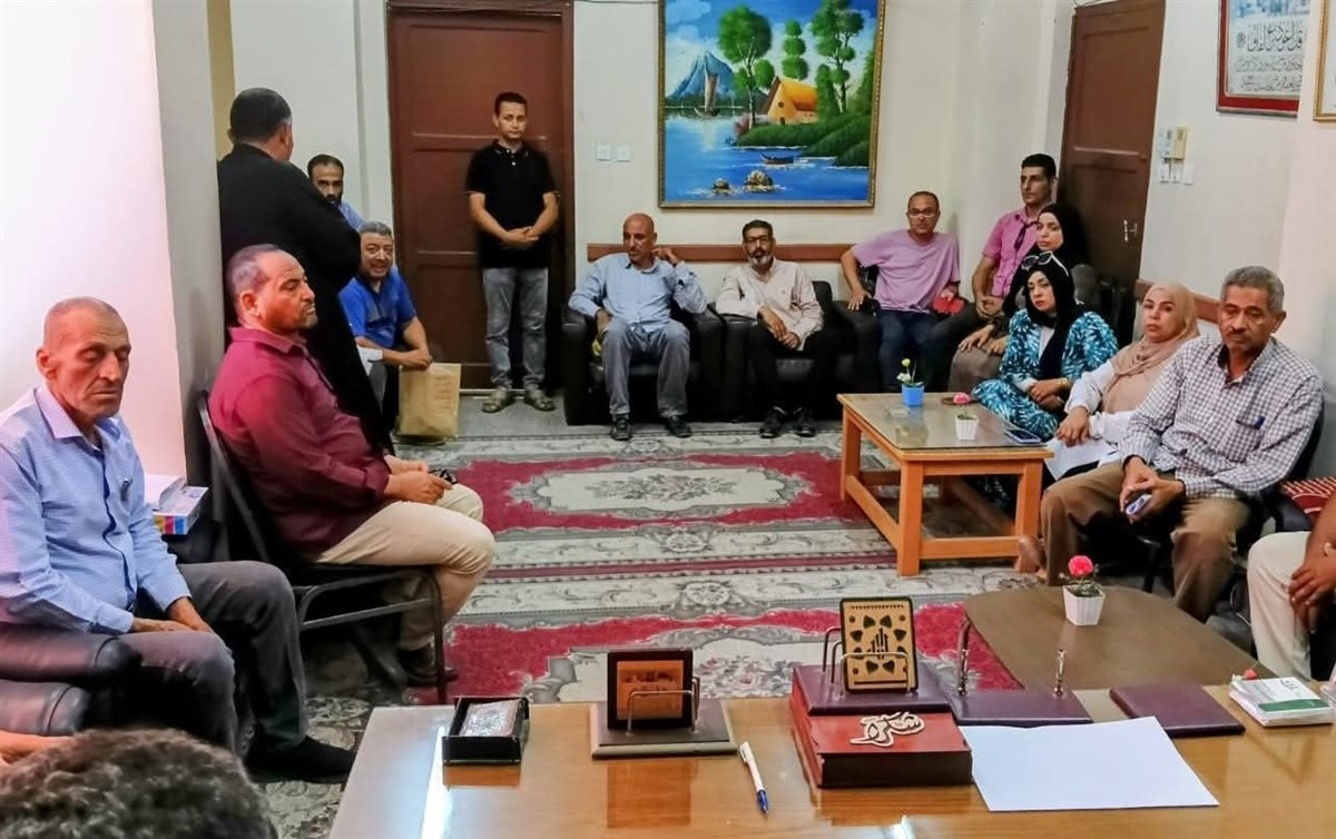 جانب من الاجتماع،فيتو