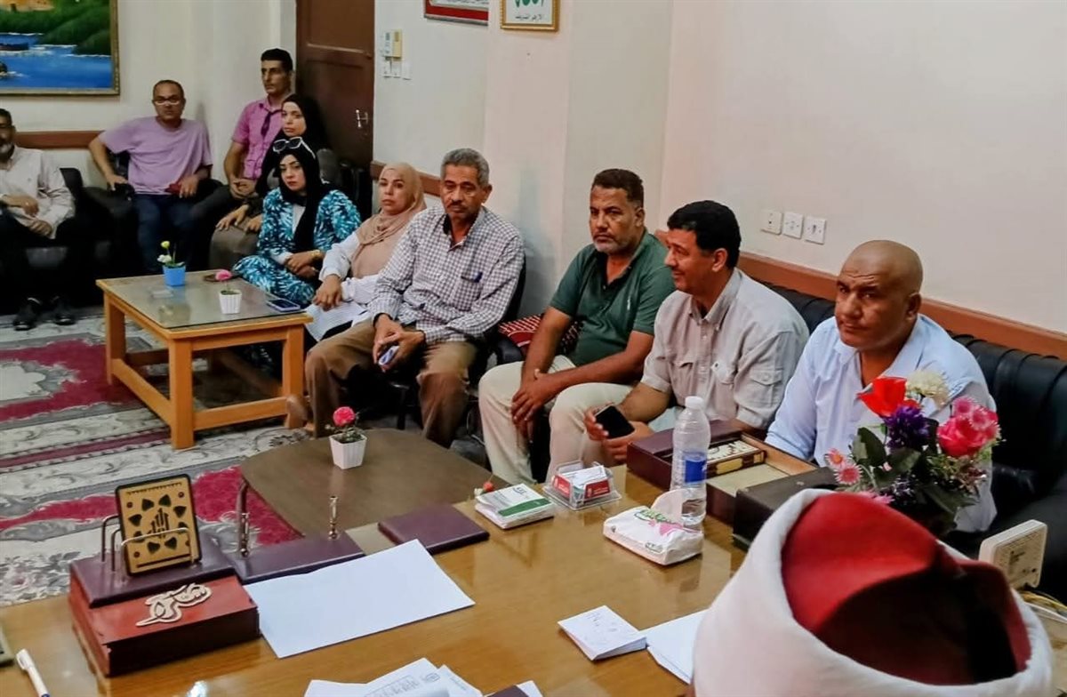 جانب من الاجتماع،فيتو