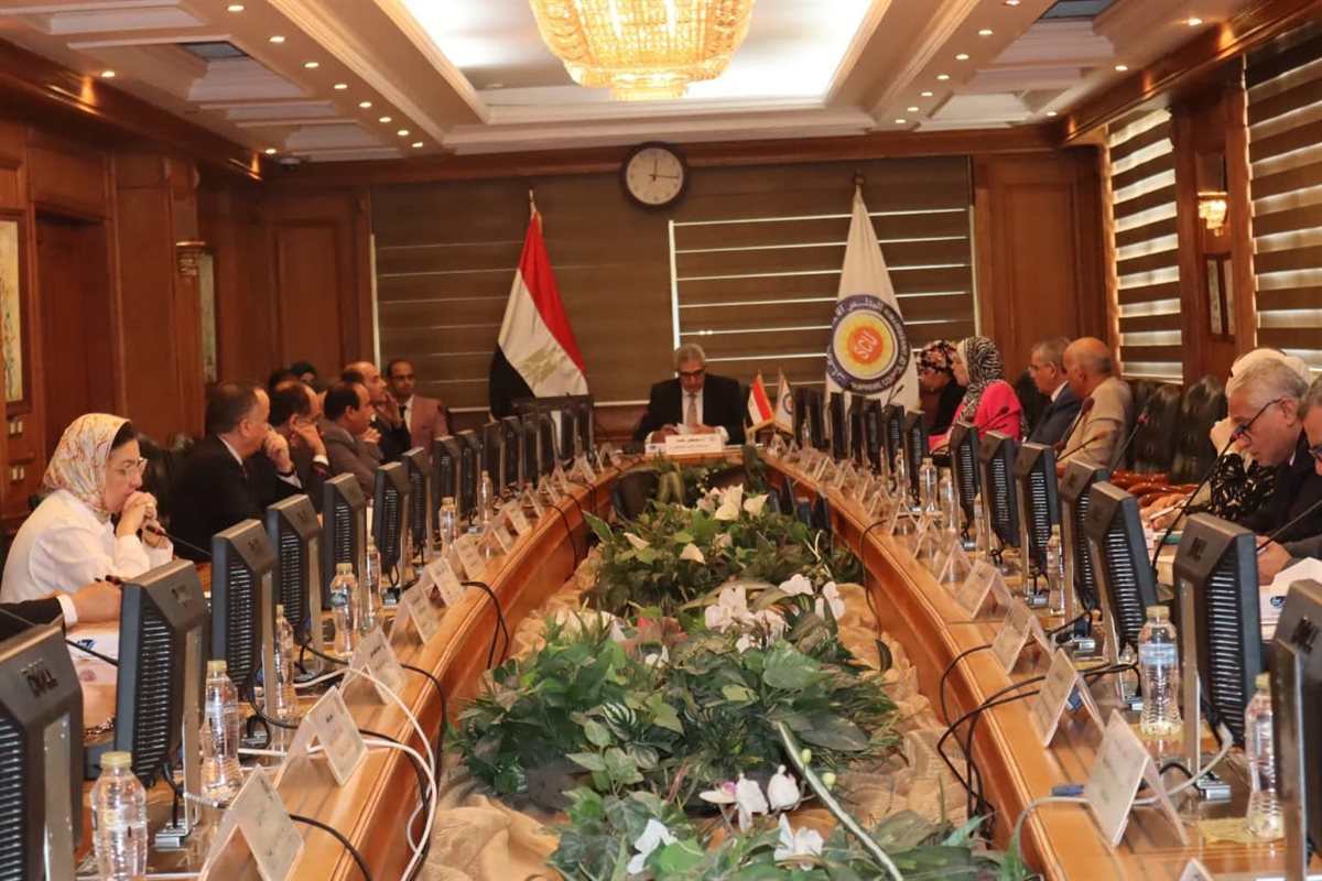 اجتماع مجلس شئون الدراسات العليا والبحوث