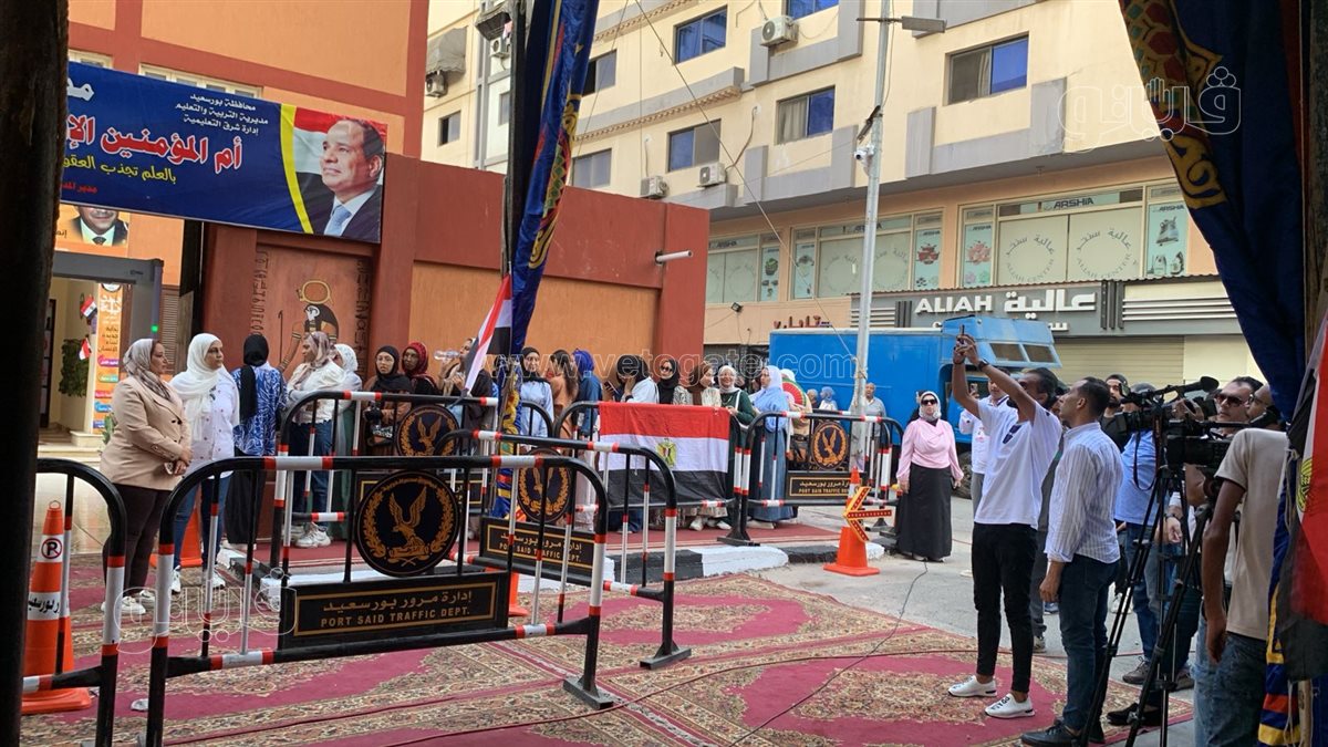 فتح باب اللجان الانتخابية ببورسعيد، فيتو