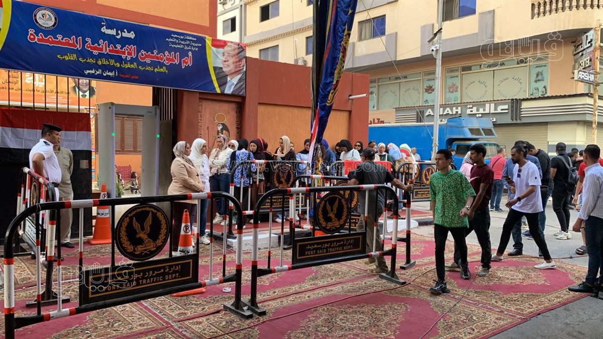 فتح باب اللجان الانتخابية ببورسعيد، فيتو