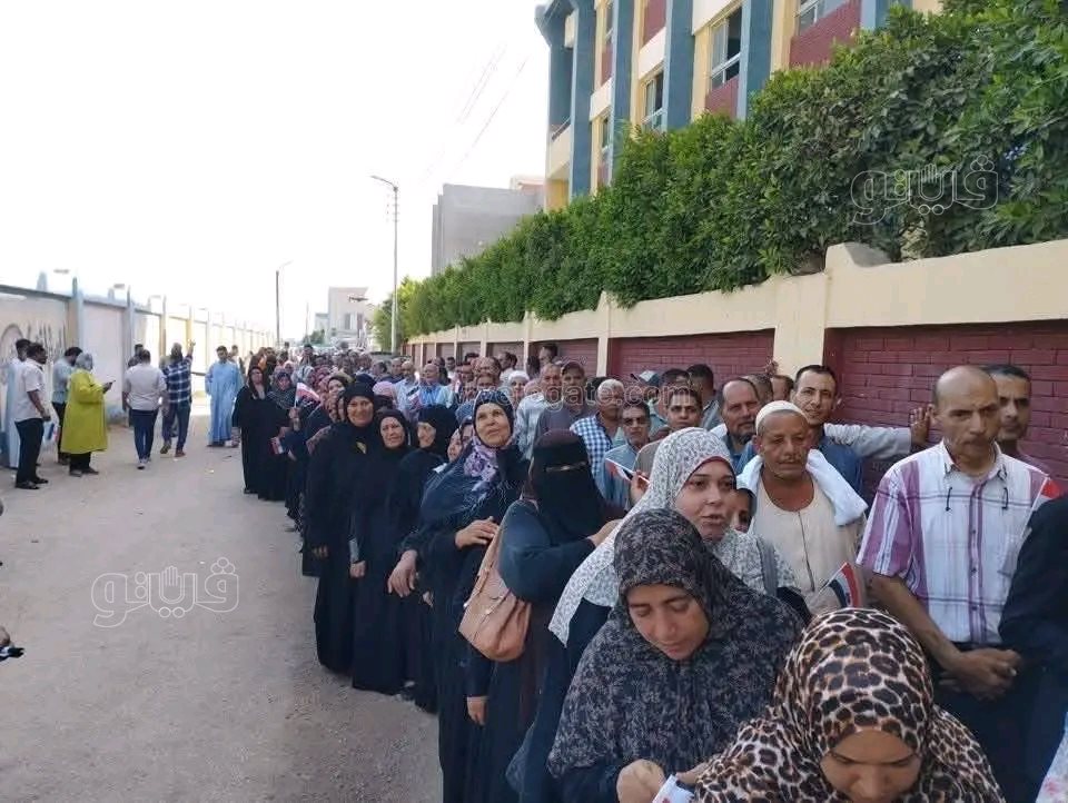 الريف يتصدر المشهد.. طوابير الناخبين تمتد أمام لجان انتخابات الشيوخ بالشرقية،فيتو