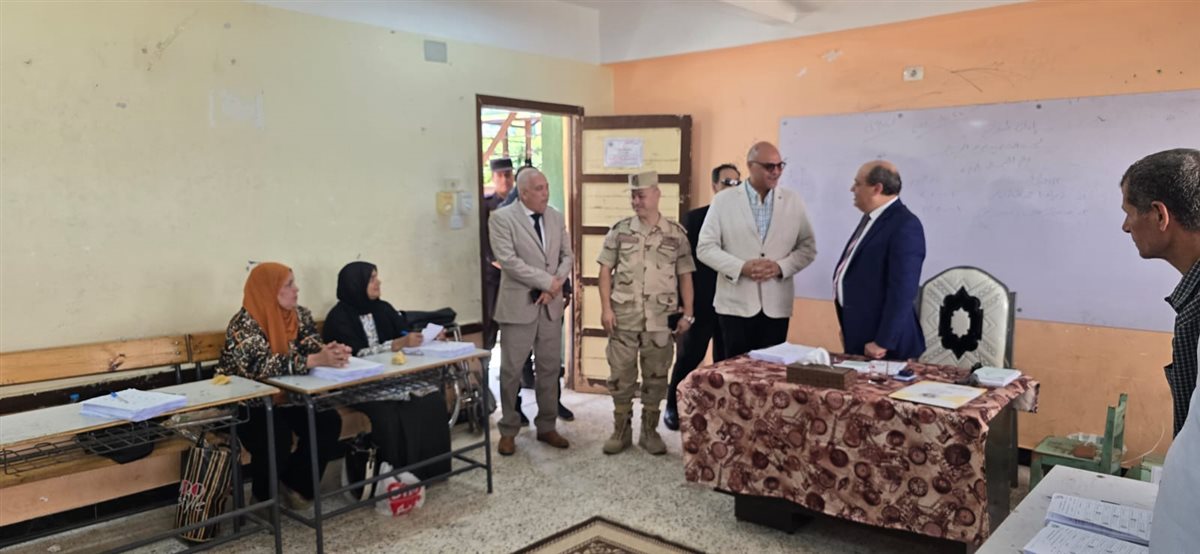 محافظ القليوبية يتابع انتخابات الشيوخ،فيتو