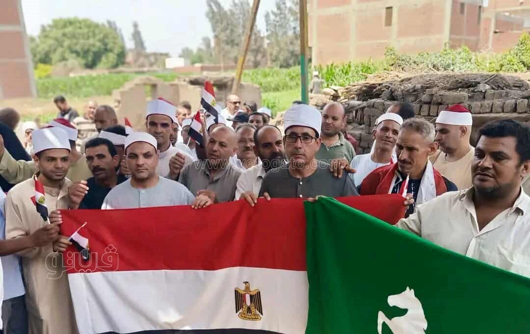 رجال أوقاف الشرقية ينظمون مسيرة لدعم المشاركة الإيجابية في انتخابات مجلس الشيوخ،فيتو