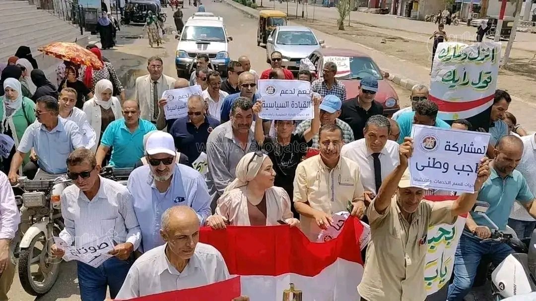 مسيرات بالدراجات النارية تجوب شوارع الشرقية لحث المواطنين على المشاركة في انتخابات الشيوخ،فيتو