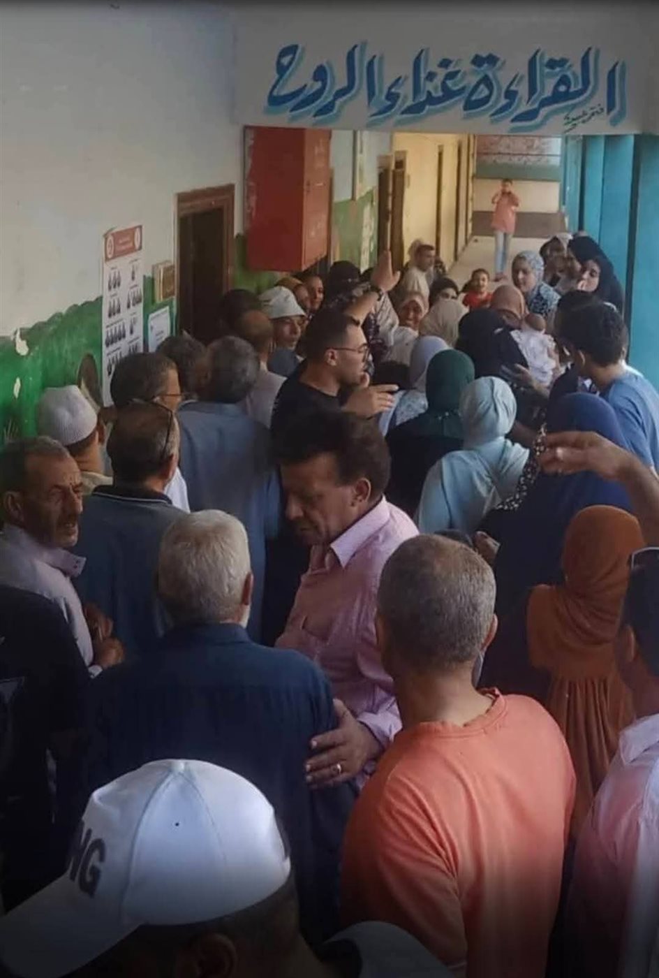 اقبال كبير علي اللجان الانتخابية بدمياط