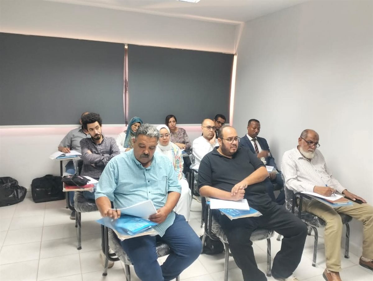 جانب من فعاليات التدريب، فيتو