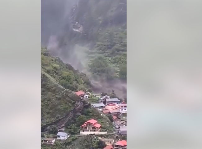 أنهيارات جبلية مرعبة في الهند، فيتو