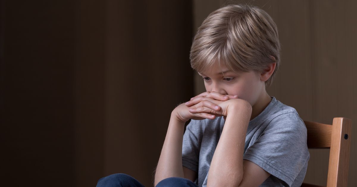 الطفل الخجول