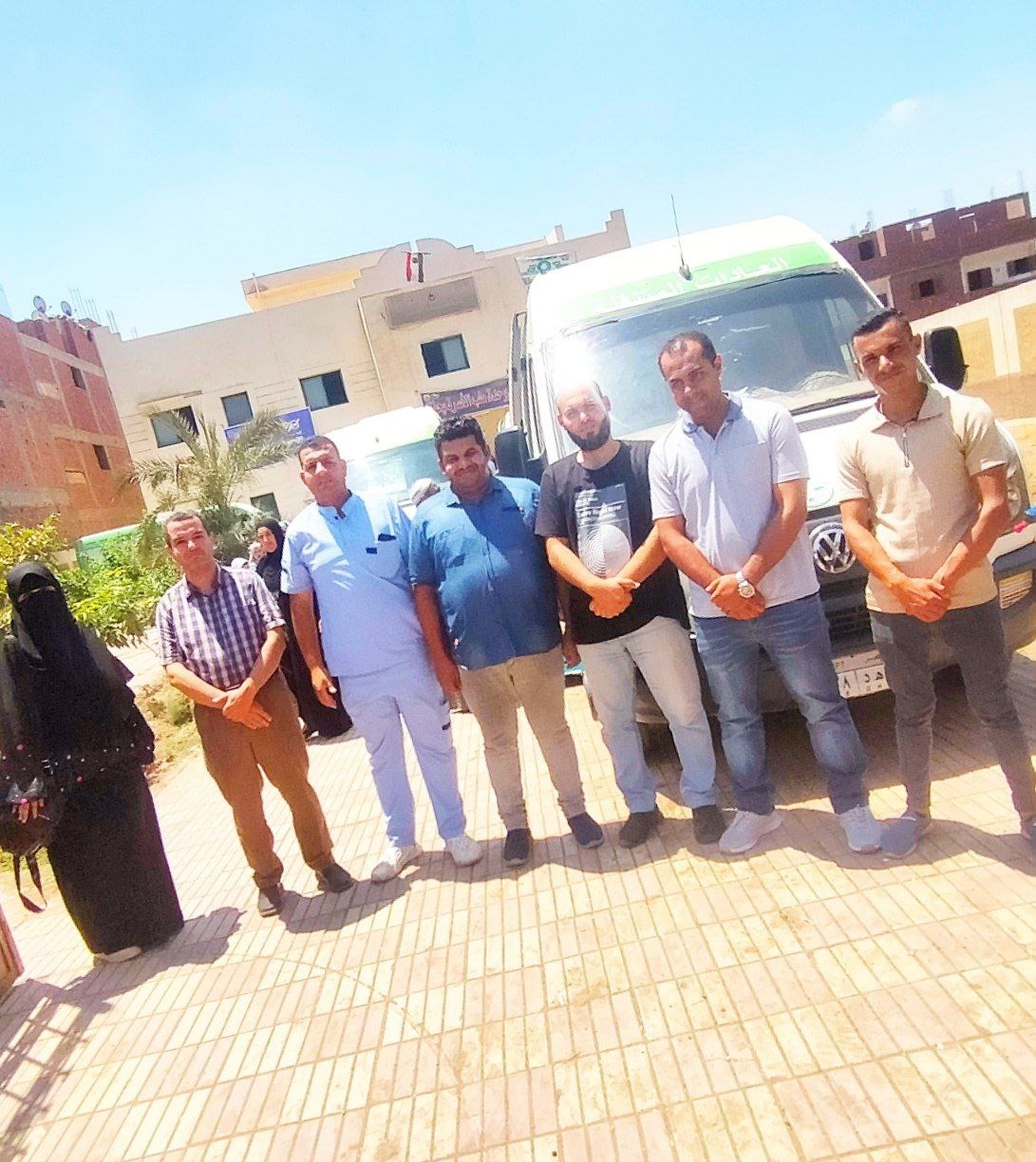 القافلة الطبية بحفنا مركز بلبيس شرقية 