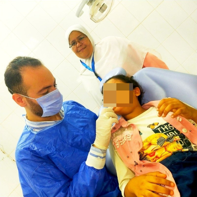 القافلة الطبية بحفنا مركز بلبيس شرقية 