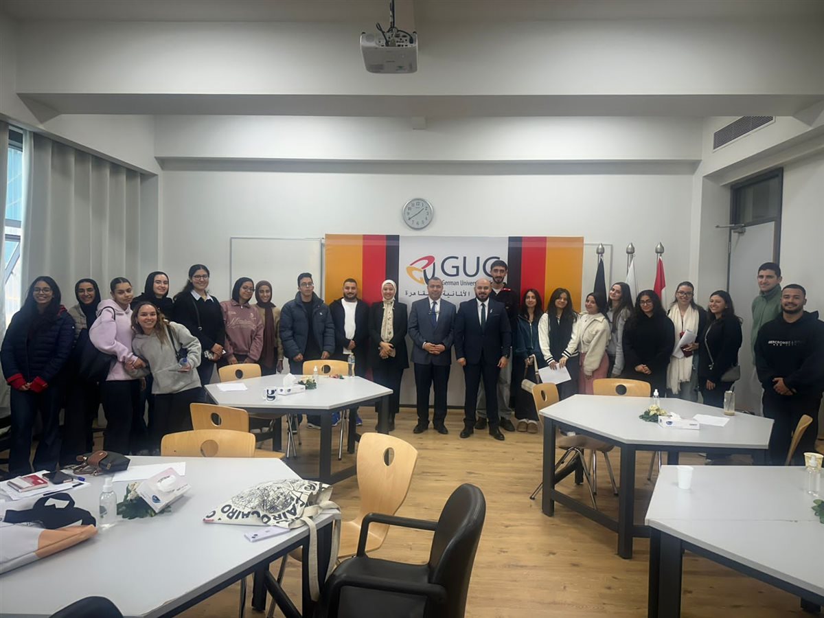 ورش عمل تطبيقية بحقوق الجامعة الالمانية بالقاهرة