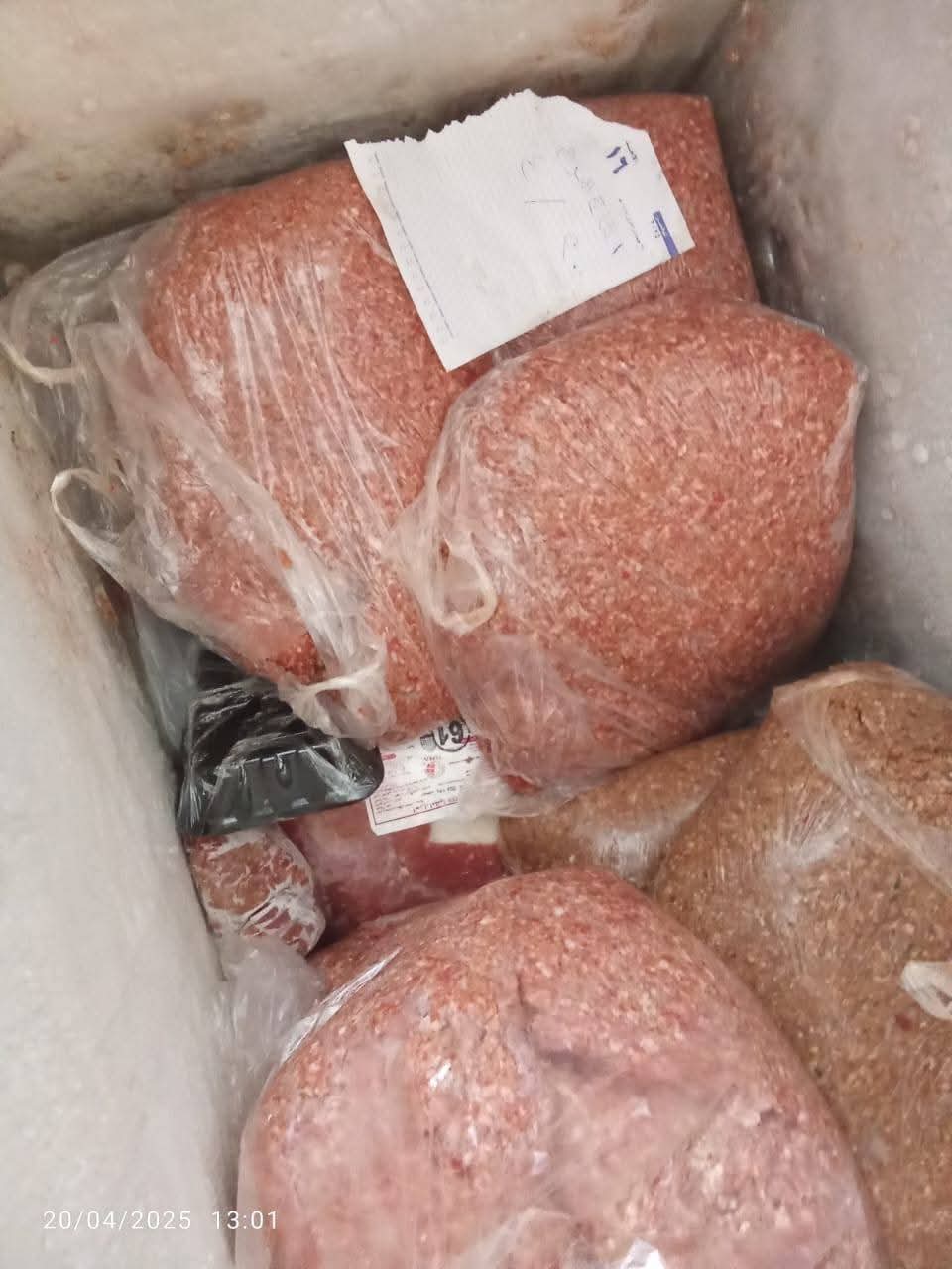 ضبط لحوم ومصنعات غير صالحة بالقليوبية،فيتو