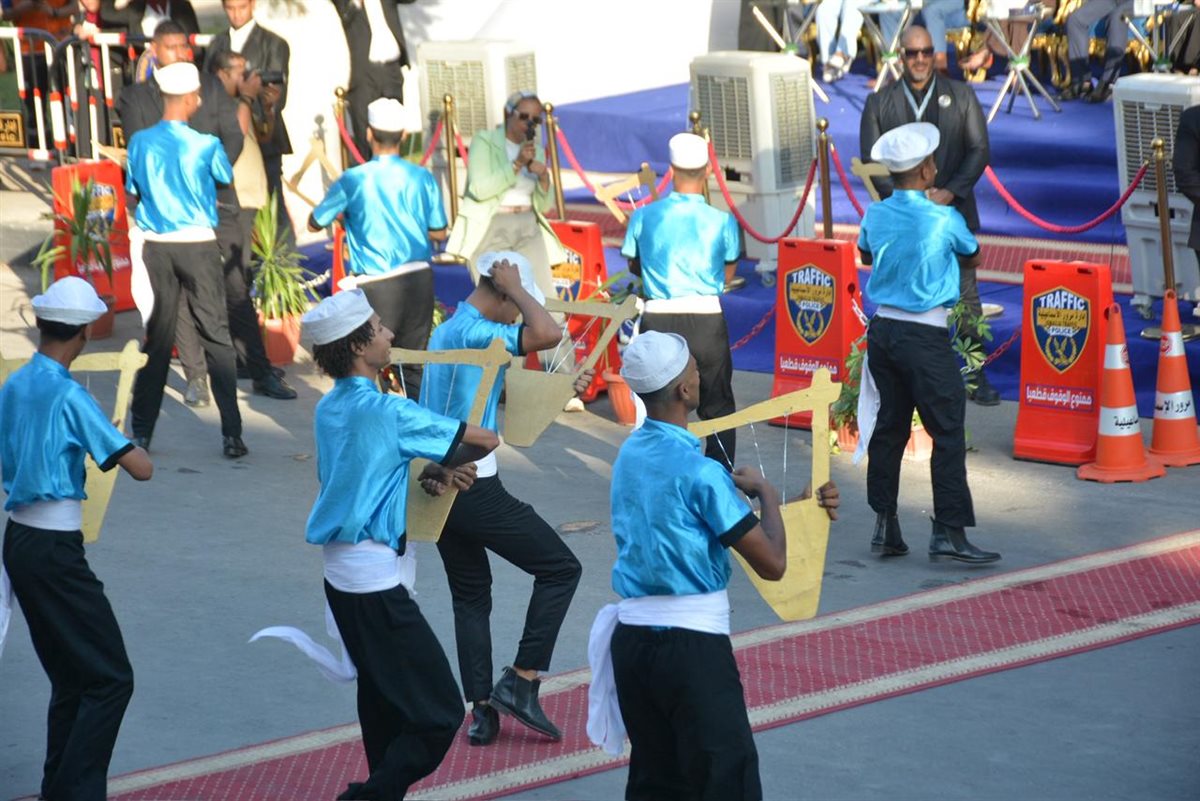 جانب من حفل الافتتاح، فيتو 