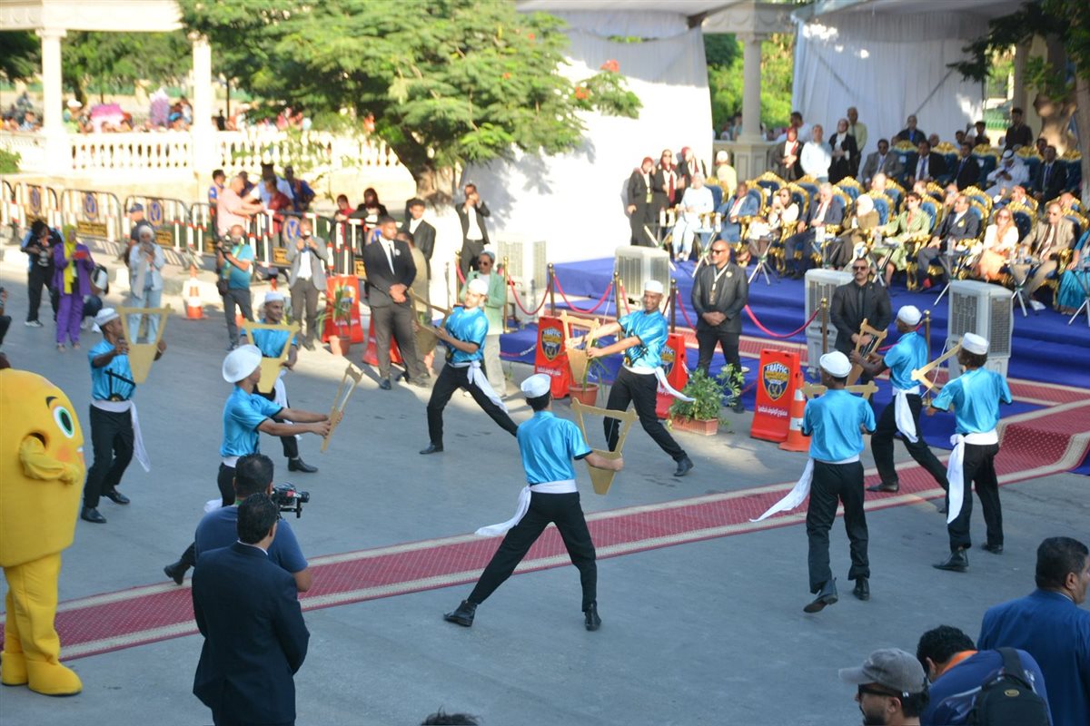 جانب من حفل الافتتاح، فيتو 