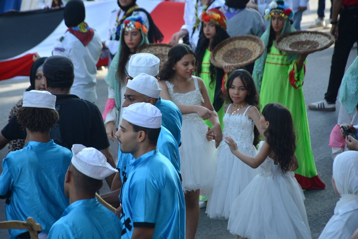 جانب من حفل الافتتاح، فيتو 