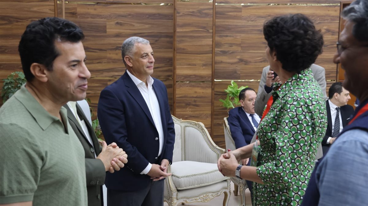 جانب من مراسم الاستقبال، فيتو