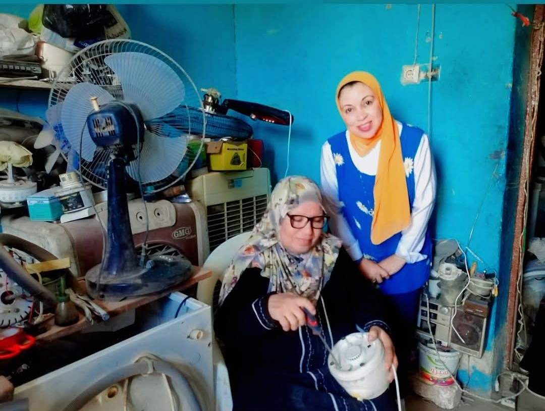 محررة فيتو مع الاسطي فوزية