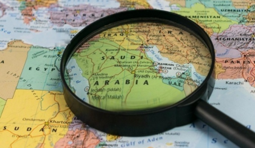 خريطة جديدة لمنطقة الشرق الأوسط، فيتو