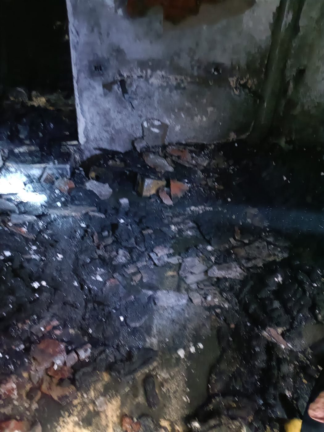 حريق في مخزن بلاستيك بشبرا الخيمة،فيتو