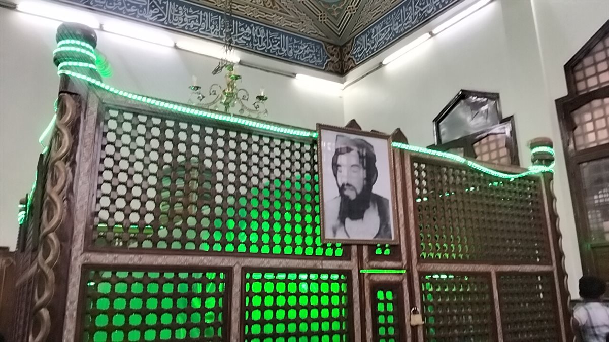 مقام أبو النور الجعفرى بالإسماعيلية، فيتو