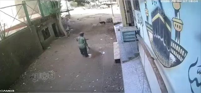 وفاة عامل نظافة وكاميرات المراقبة توثق الواقعة،فيتو