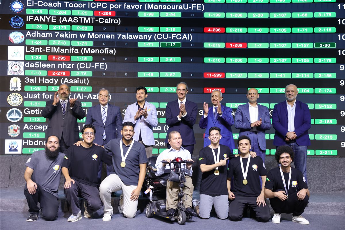 حفل ختام المسابقة المصرية للبرمجة 