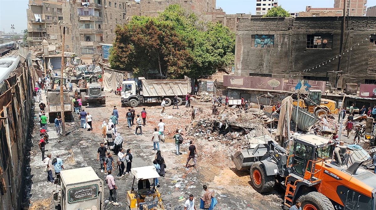 متابعة حريق المؤسسة شبرا الخيمة،فيتو