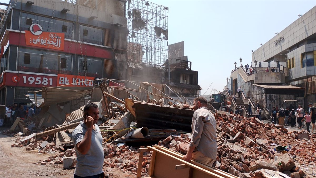 إزالة منشأين آيلين للسقوط بشبرا الخيمة،فيتو