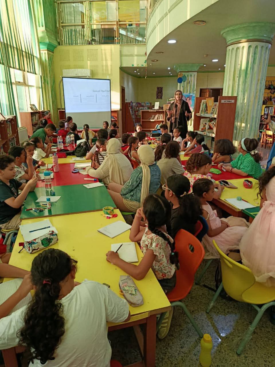 جانب من فعاليات البرامج، فيتو