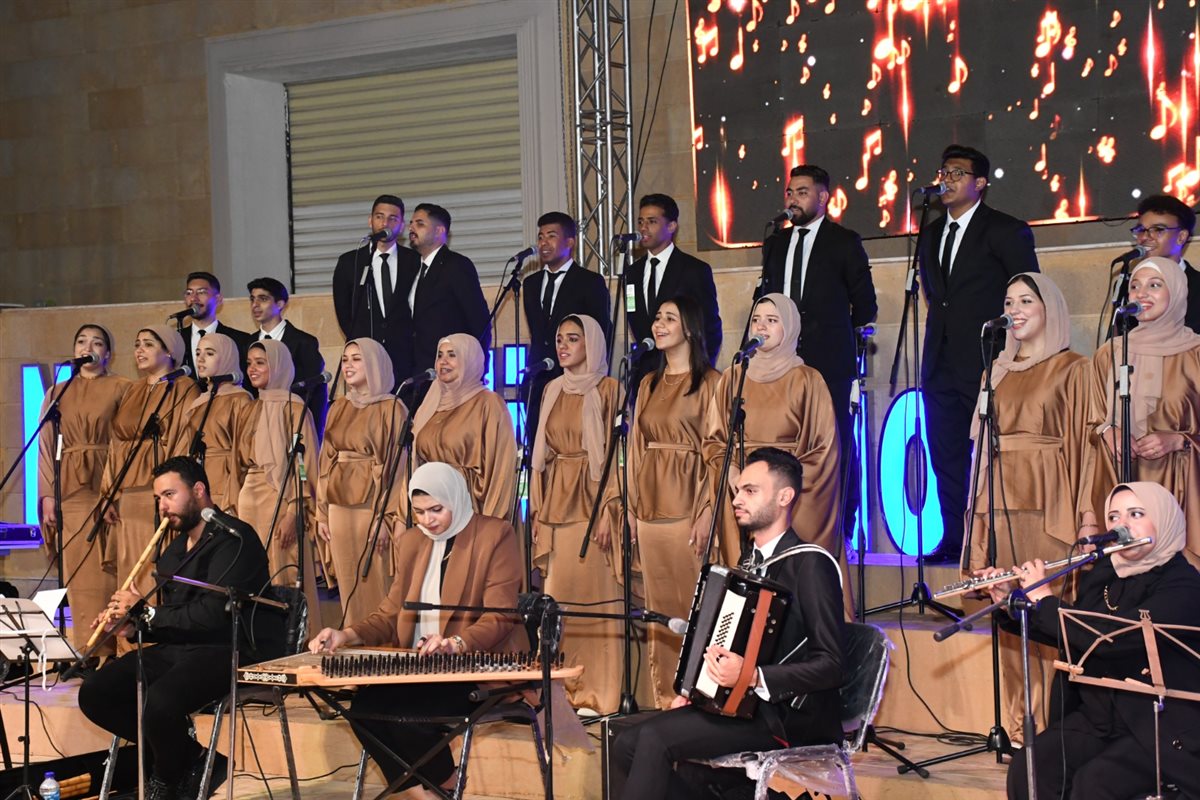 جانب من فعاليات الختام، فيتو