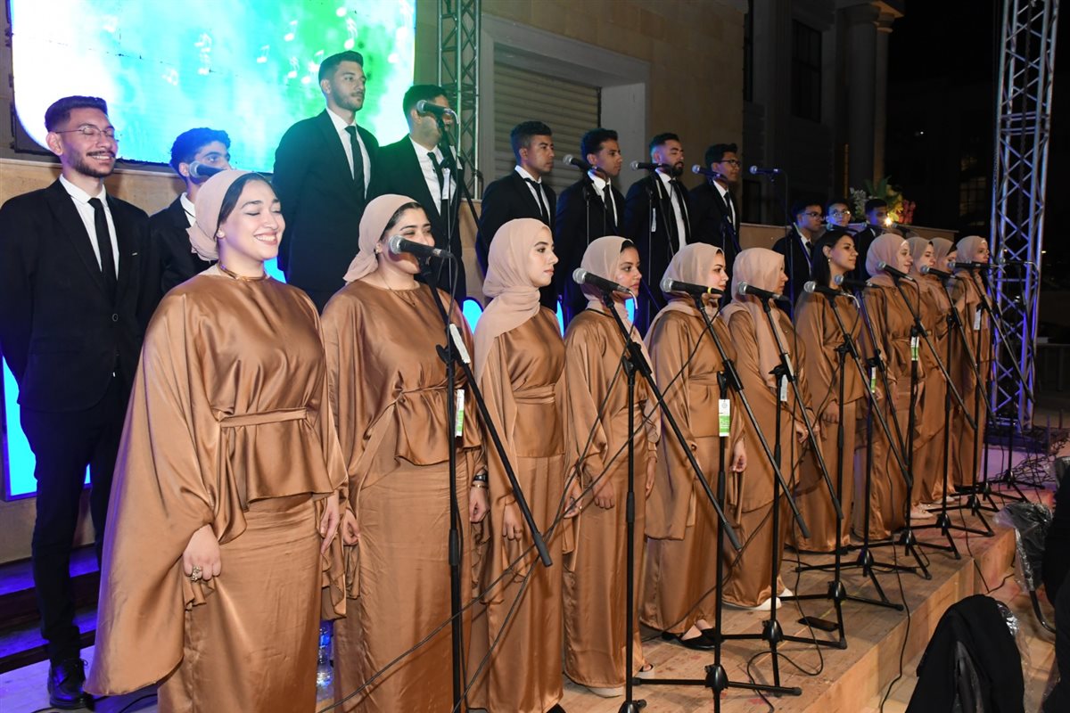 جانب من فعاليات الختام، فيتو