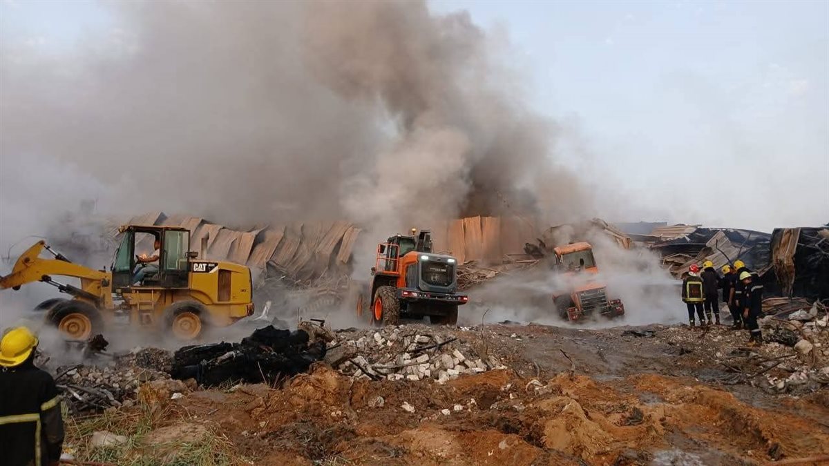 اعمال تبريد حريق الخانكة، فيتو