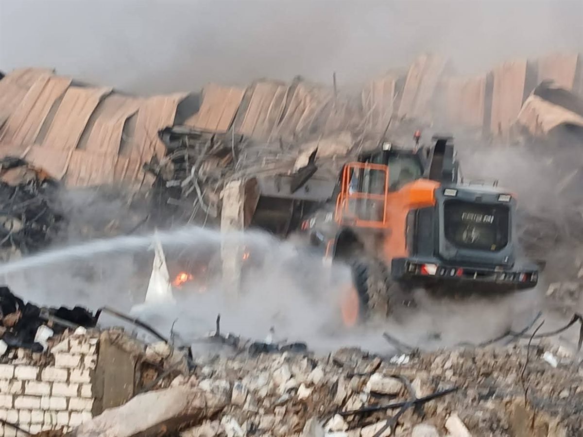 اعمال تبريد حريق الخانكة، فيتو