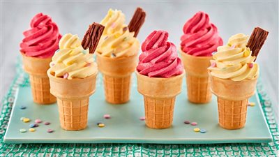 طريقة عمل الآيس كريم