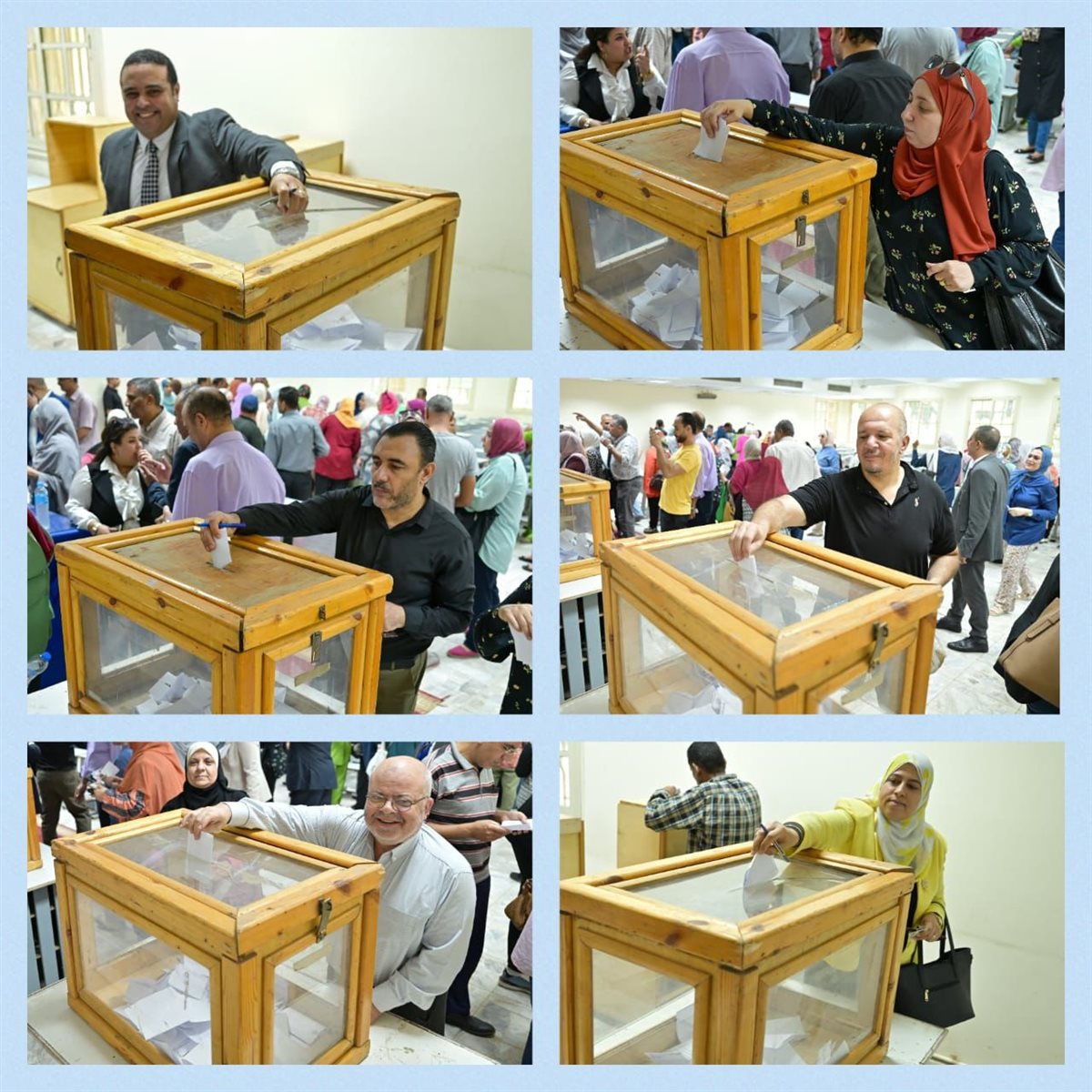 انتخابات صندوق الزمالة بجامعة القاهرة