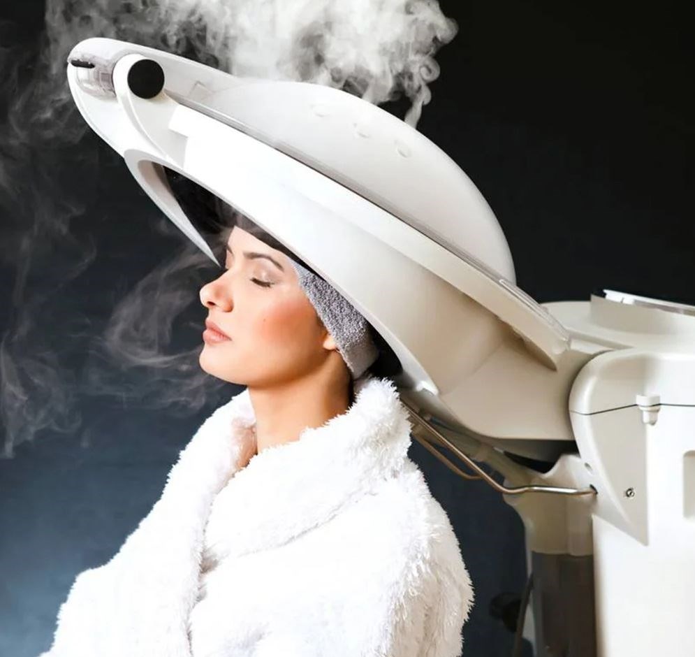 فوائد حمام البخار للشعر