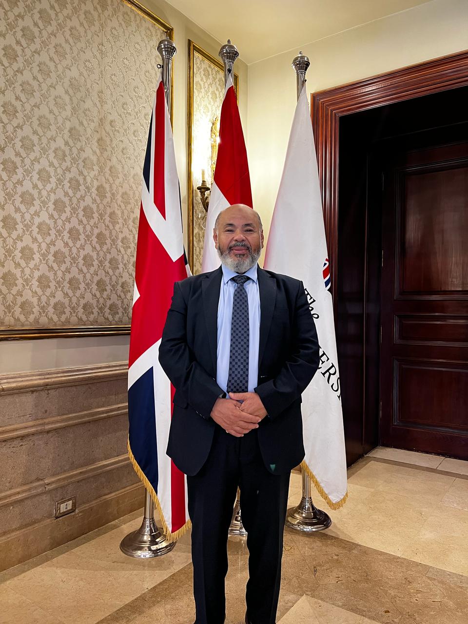 السفير الليبي في الجامعة البريطانية