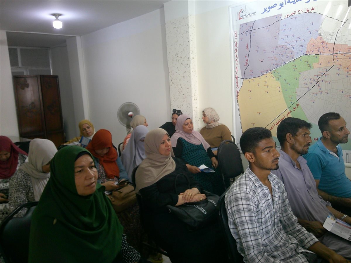 جانب من فعاليات الحملة، فيتو