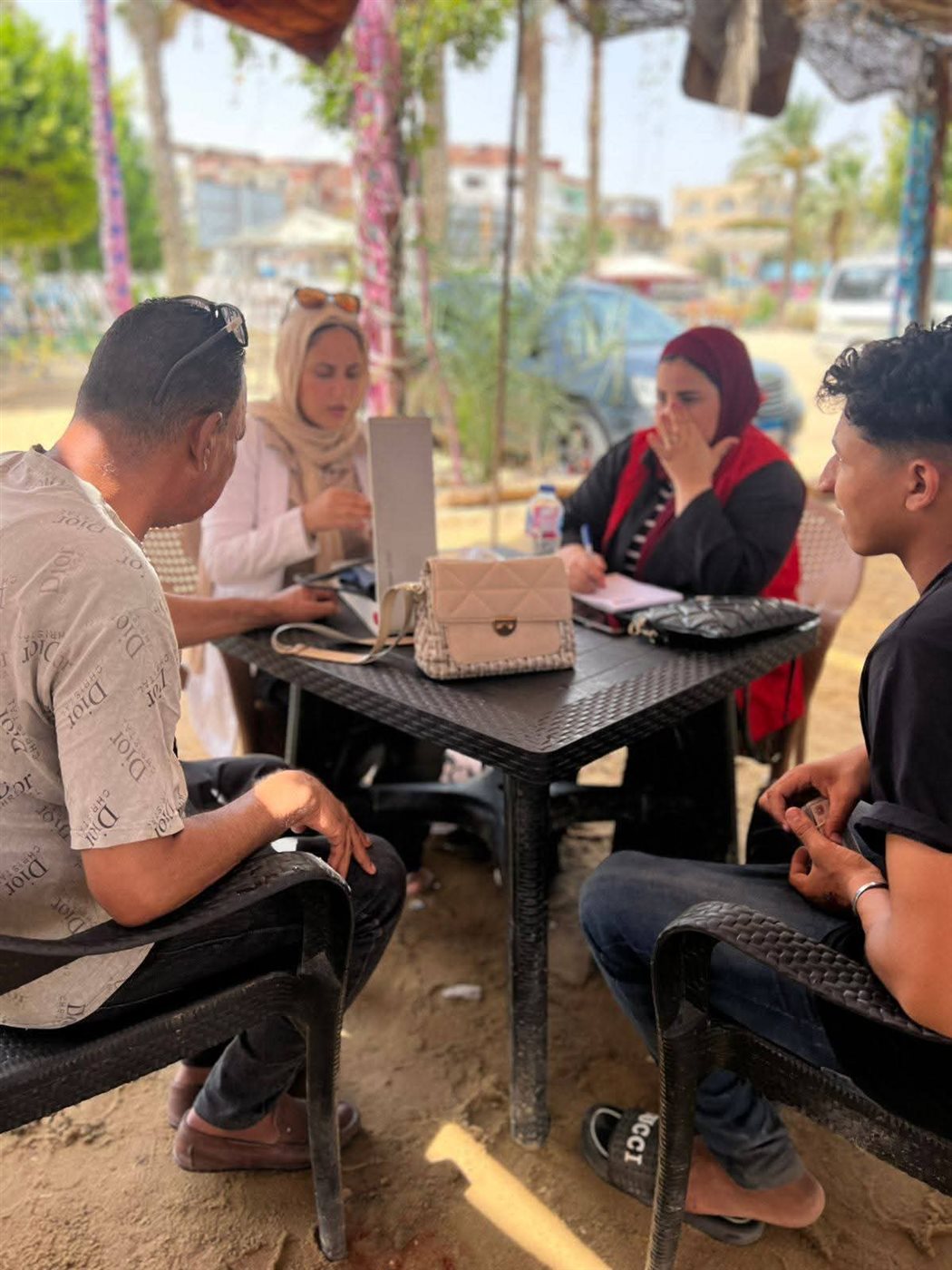 جانب من فعاليات المبادرة، فيتو