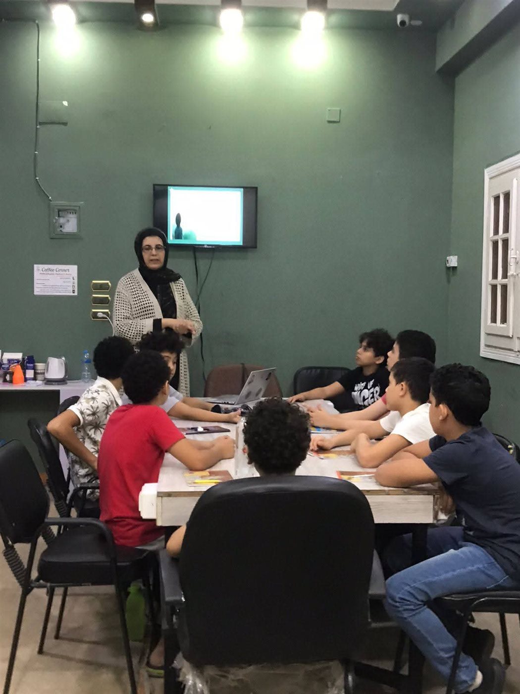 جانب من فاعليات البرنامج، فيتو