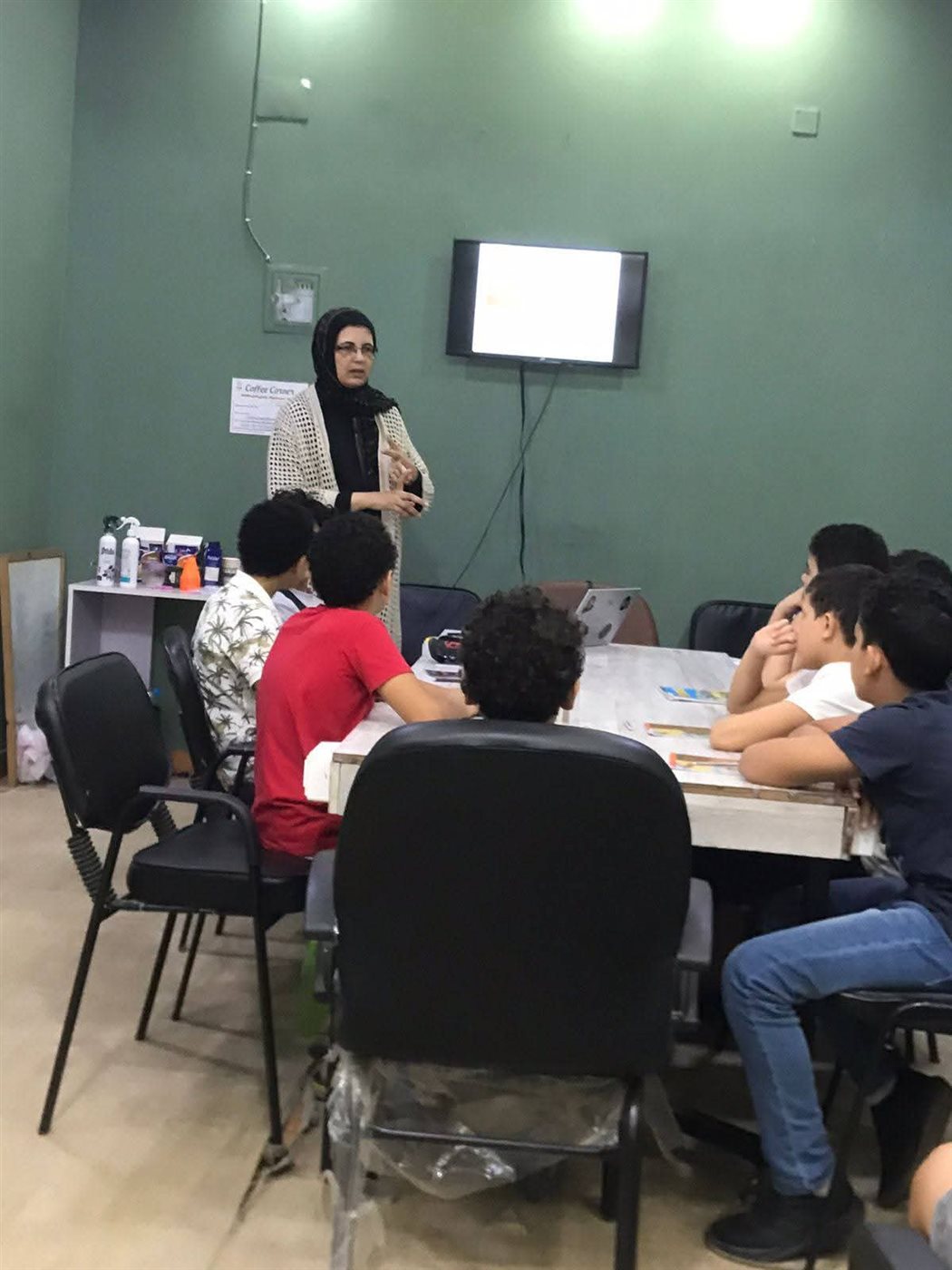 جانب من فاعليات البرنامج، فيتو