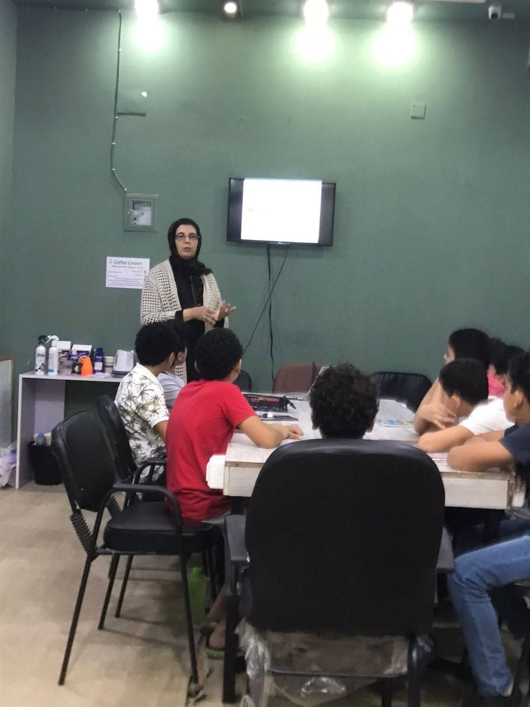 جانب من فاعليات البرنامج، فيتو