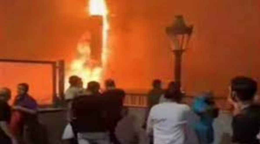 حريق باكيات مترو شبرا الخيمة، فيتو