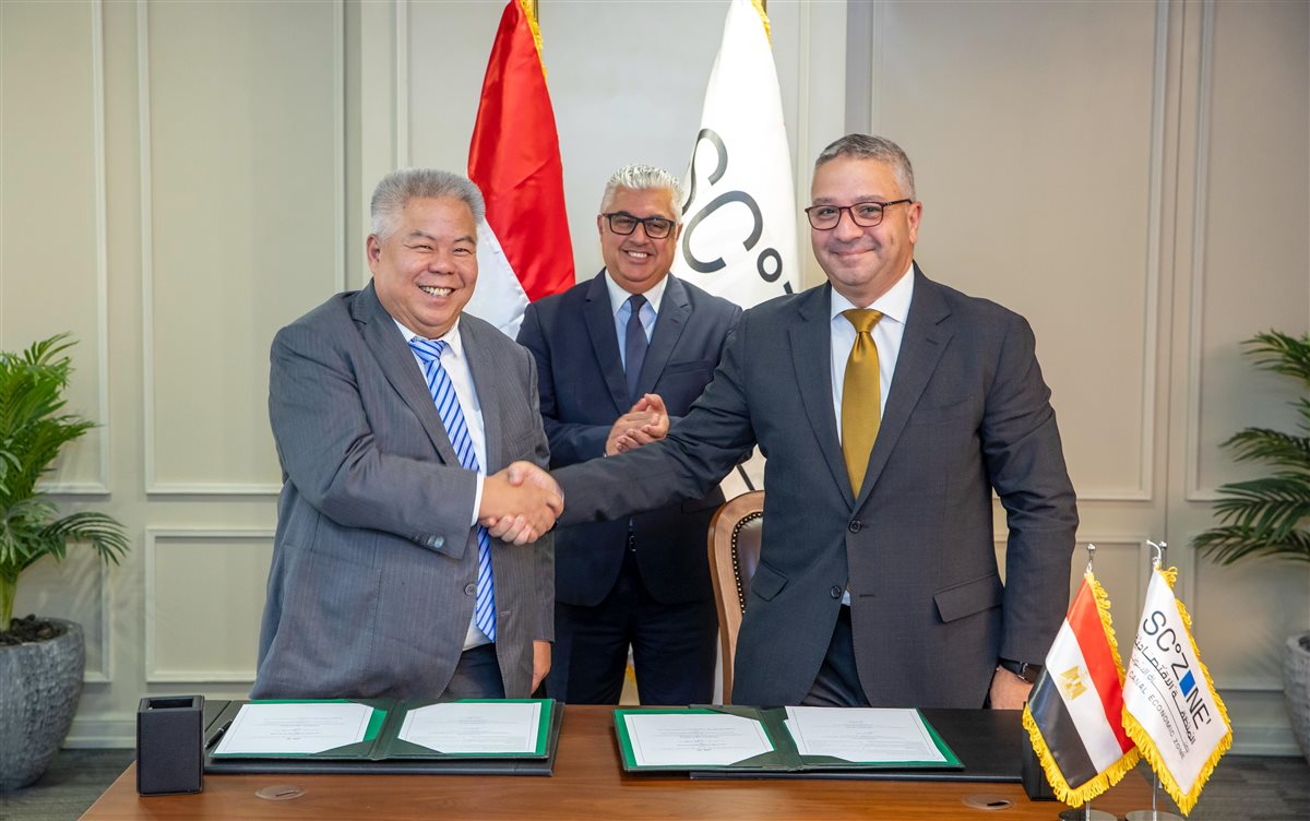 جانب من مراسم التوقيع، فيتو