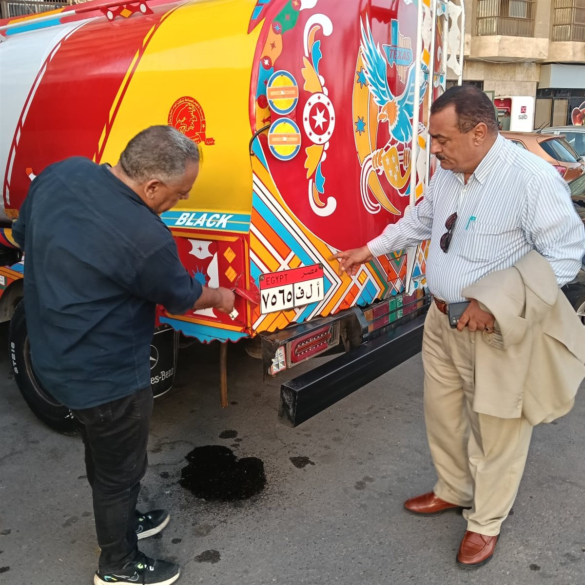 ضبط سيارة محملة بـ 7 آلاف لتر سولار بدمياط