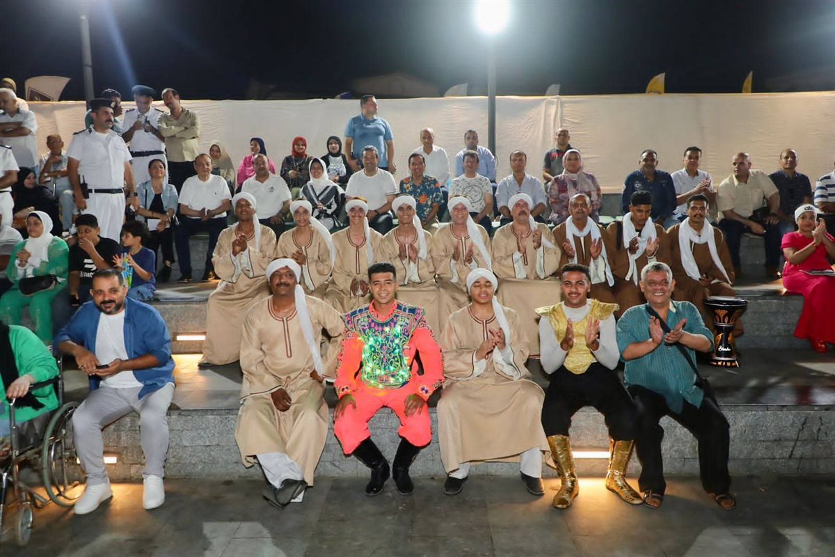 محافظ دمياط يشهد مهرجان 